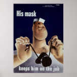His Mask Poster