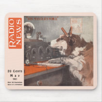 "His Master's Voice" mousepads