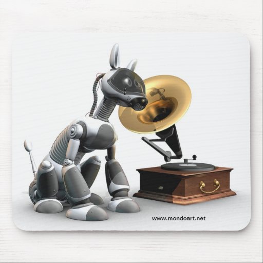 His Master's Voice Mousepads