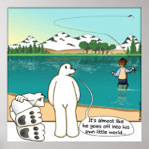 His own world poster