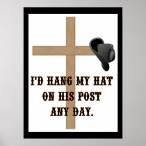 His Post POSTER PRINT