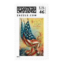 His Soul Goes Marching On Postage