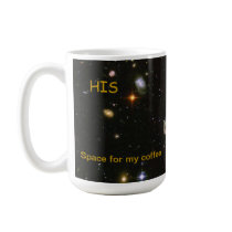 His - Space Coffee Mug