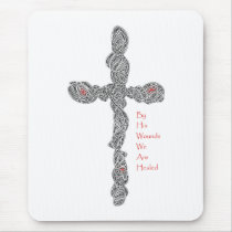 His Wounds mousepads