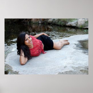 Hispanic Woman Creek