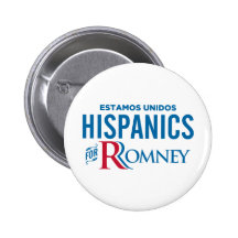 Hispanics for Romney Buttons