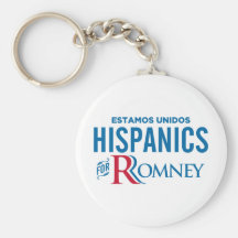 Hispanics for Romney Keychains