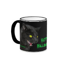Hissing Grey Cat mug (version 2) customizable by BeckCalli Hissing Grey Cat mug (version 2) customizable