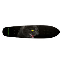 Hissing Grey Cat skateboard