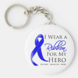 Histiocytosis I Wear a Ribbon For My Hero Keychain
