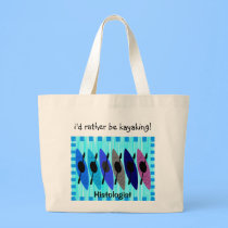 Histologist Kayaking Tote Bag bags
