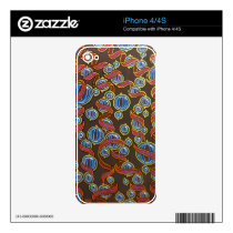 Histones & Hertones iPhone 4/4S Skin skins