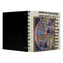 Historiated initial 'C' depicting Conrad III Vinyl Binders