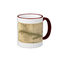 Historic 1639 Map of Cuba by Joan Vinckeboons Mug