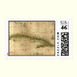 Historic 1639 Map of Cuba by Joan Vinckeboons stamps