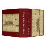 Historic 1639 Map of Hispaniola - Joan Vinckeboons Binders