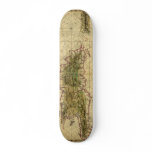 Historic 1639 Map of Hispaniola - Joan Vinckeboons Skateboards