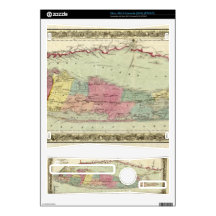 Historic 1855-1857 Travellers Map of Long Island Xbox 360 S Console Decal