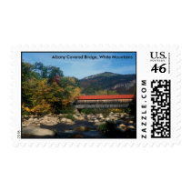 Historic Albany Covered Bridge, White Mountains Postage Stamps