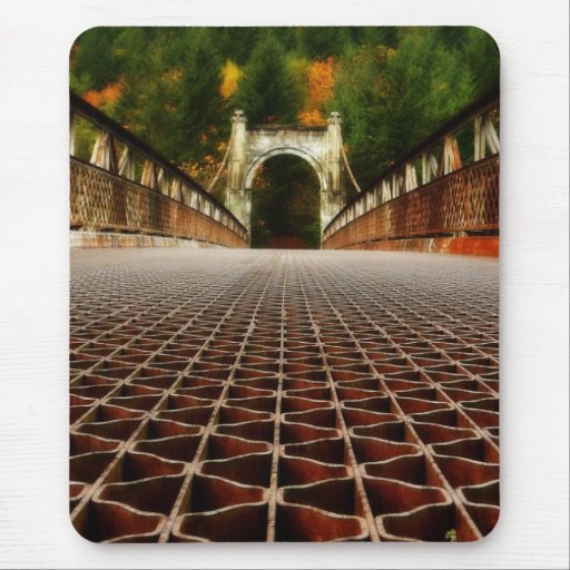 Historic Alexandra Bridge - Fraser Canyon Mouse Pad