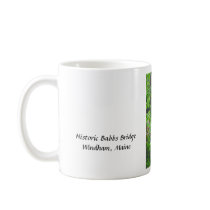Historic Babbs Covered Bridge, Windham Maine Mugs