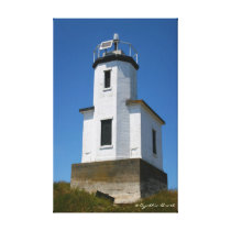 Historic Cattle Point Lighthouse canvas prints