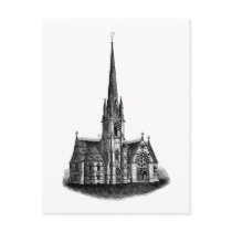 Historic Church postcards