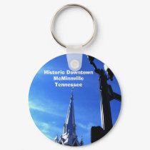 Historic Downtown McMinnville keychains by bhbphotos Historic Downtown McMinnville keychains