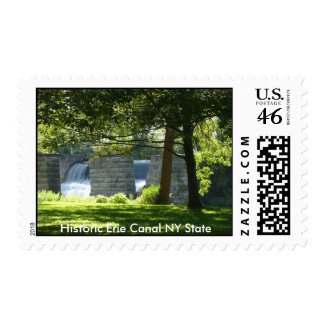 Historic Erie Canal NY State stamp