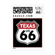 Historic Highway Road Sign stamps