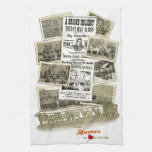 Historic Homer NY Sig Sautelle Circus Towel