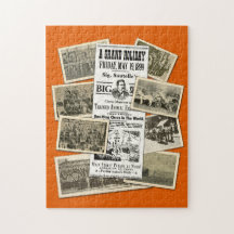 Historic Homer NY Sig Sautelle's Circus Puzzle