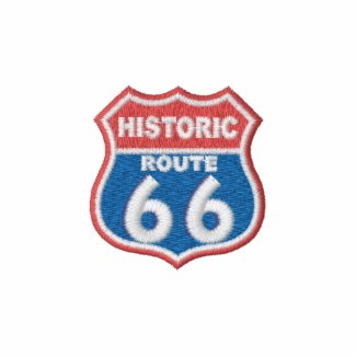 Historic Route 66 embroideredshirt