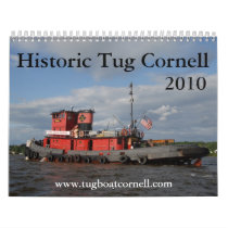 Historic Tug Cornell 2010 calendars