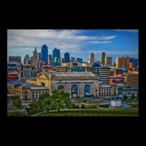 Historic Union Station - Kansas City Poster Print posters