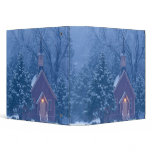 Historic Yosemite Valley Chapel during heavy binders