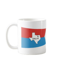 Historical Dallas Flag mugs