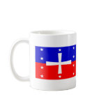 Historical Domincan Republic Flag (1844) mugs