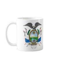 Historical Ecuador Coat of Arms (1845) mugs