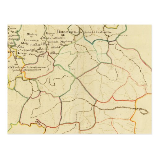 Historical Germany and Austria Post Card