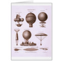 Historical Hot Air Balloon Designs Vintage Image cards by harlowandcompany Historical Hot Air Balloon Designs Vintage Image cards