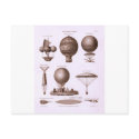 Historical Hot Air Balloon Designs Vintage Image postcards by harlowandcompany Historical Hot Air Balloon Designs Vintage Image postcards
