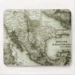 Historical Map Mexico and Guatemala mousepad