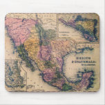 Historical Map Mexico and Guatemala mousepad