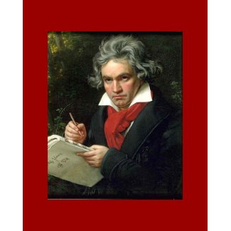 Historical Poster Beethoven print