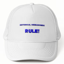 Historical Researchers Rule! hats