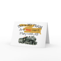 Historical Train Gifts--Hilarious sayings cards