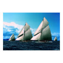 historical yacht race posters