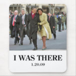 HISTORY: Barack and Michelle Obama at Inauguration Mouse Pads