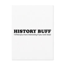History Buff Post Cards